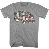 Motley Crue - Crue Flag - Graphite Heather t-shirt