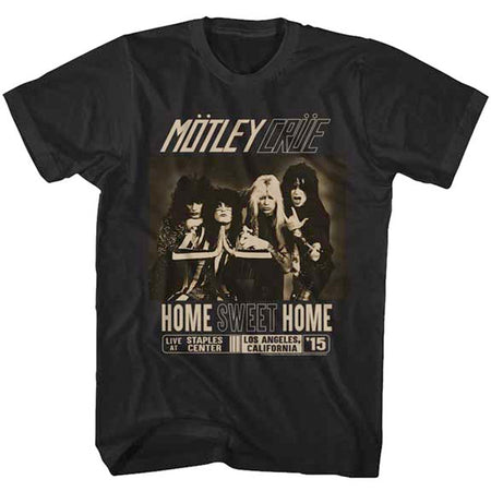 Motley Crue - Home Sweet Home  - Black t-shirt