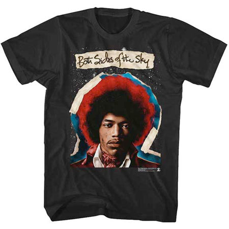 Jimi Hendrix - Both Sides Of The Sky - Black  t-shirt