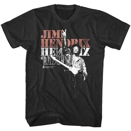 Jimi Hendrix - Peace - Black  t-shirt