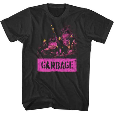 Garbage - Grunge - Black t-shirt