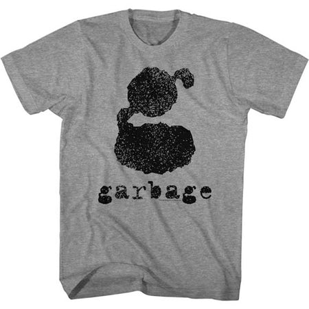 Garbage - Big G Logo - Graphite Heather t-shirt