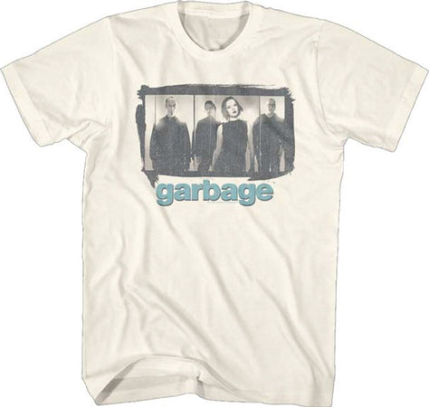 Garbage - Panels - Natural t-shirt
