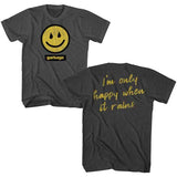 Garbage - Rain Smiley - Smoke t-shirt
