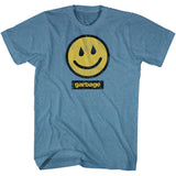 Garbage - Smile - Pacific Blue Heather t-shirt