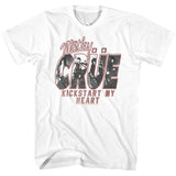 Motley Crue - Kickstart My Heart - White t-shirt