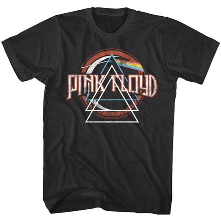 Pink Floyd - Triangle Triad - Black t-shirt