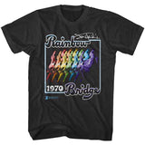 Jimi Hendrix - Rainbow Bridge-1970- Black  t-shirt
