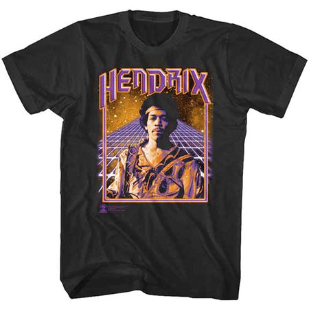 Jimi Hendrix - Spaceman - Black  t-shirt