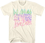 Def Leppard  - Love Bites - Natural t-shirt