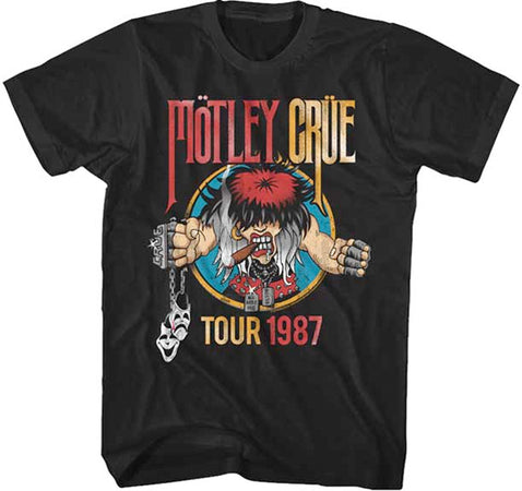 Motley Crue - Tour 87 - Black t-shirt