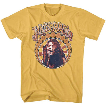 Janis Joplin - Nouveau Circle - Ginger t-shirt