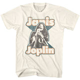 Janis Joplin - Janis - Natural t-shirt