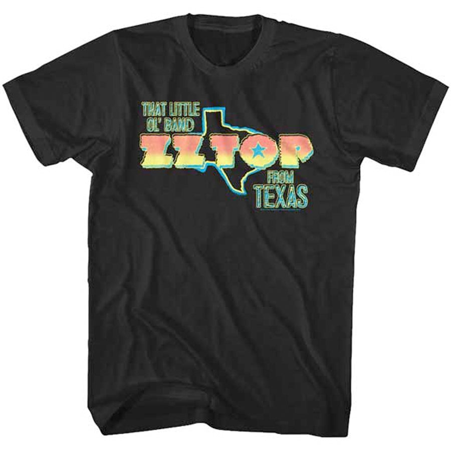 ZZ Top - Texas Band - Black t-shirt