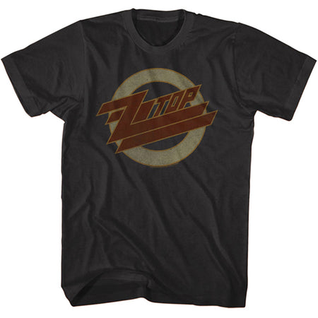 ZZ Top - Logo Fade - Black t-shirt