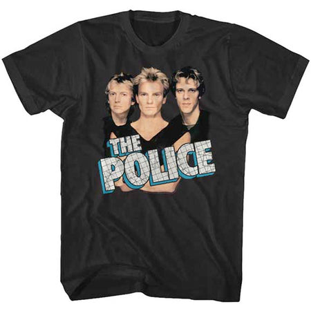 The Police - Boys In Blue - Black t-shirt