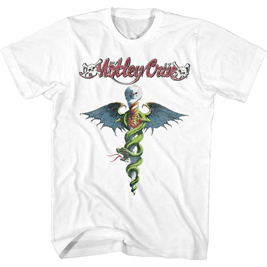 Motley Crue - Dr Feelgood - White  t-shirt