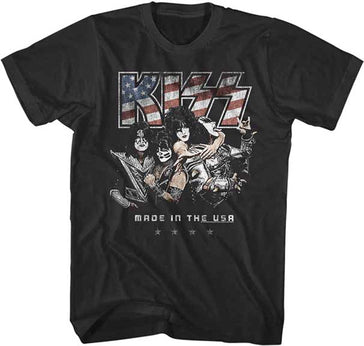 Kiss - Amerikiss - Black t-shirt