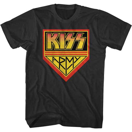 Kiss - Kiss Army - Black t-shirt
