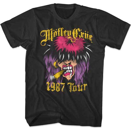 Motley Crue - Spray Paint Tour - Black t-shirt