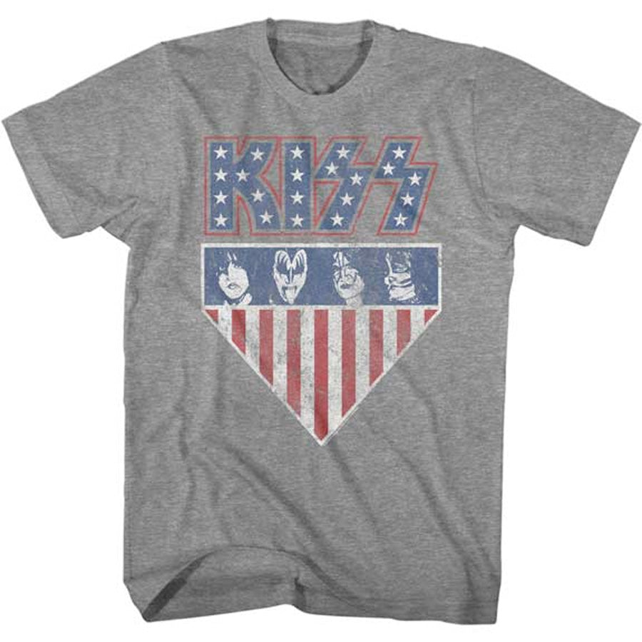 Kiss - Kiss 1776 - Graphite Heather t-shirt