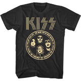 Kiss - From NYC - Black t-shirt