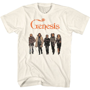 Genesis - Band - Natural  t-shirt