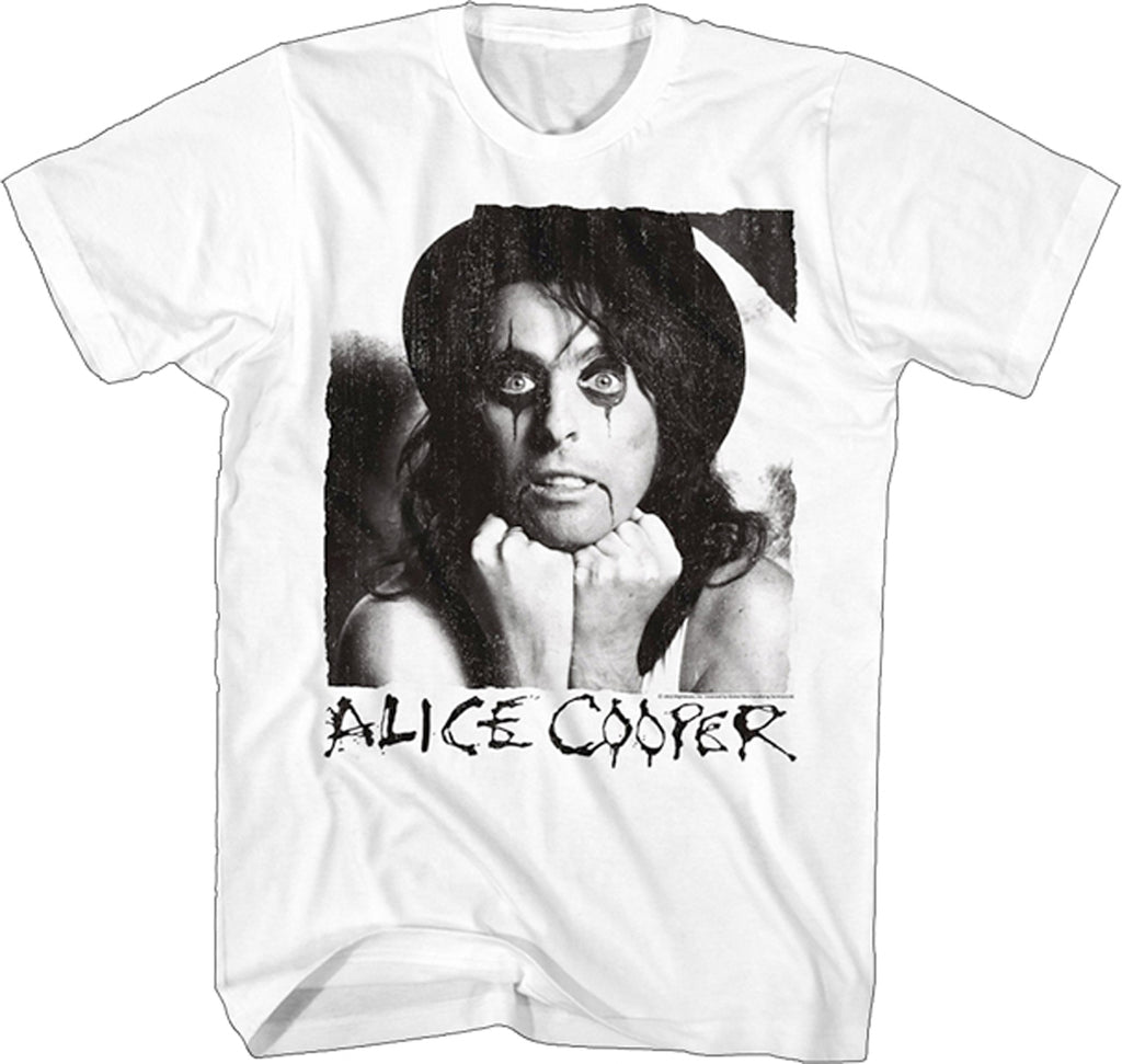Alice Cooper - Photograph - White t-shirt