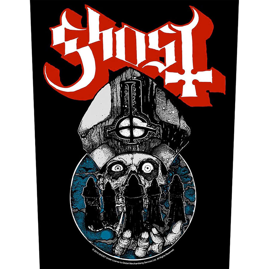 Ghost - Papa Warriors - Back Patch