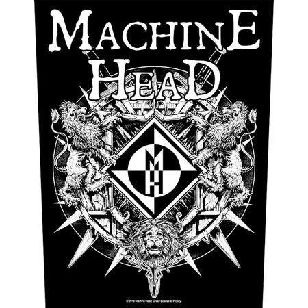 Machine Head - Crest - Back Patch