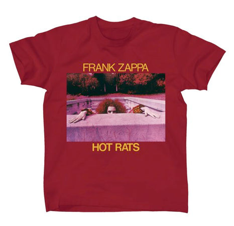 Frank Zappa - Hot Rats - Cardinal Red t-shirt