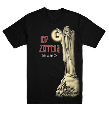 Led Zeppelin -  Hermit - Black T-shirt