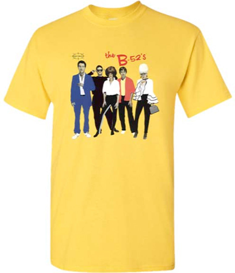 The B-52's - Album Cover - Yellow t-shirt – burning airlines