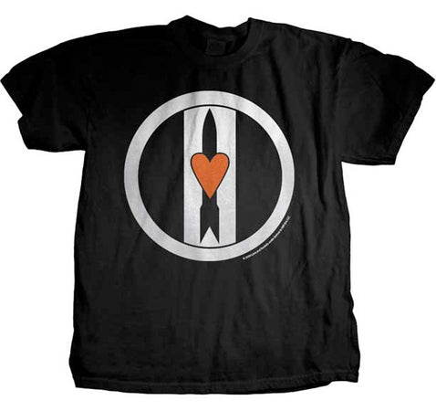 Love And Rockets - Logo Discharge - Black t-shirt