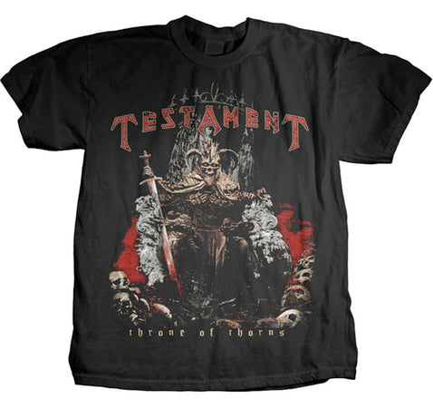 Testament - Throne Of Thorns - Black t-shirt