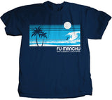 Fu Manchu Surf San Clemente Navy t-shirt