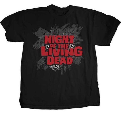 Night of The Living Dead Eyes Black t-shirt