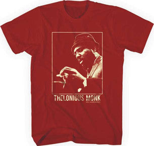 Thelonious Monk Crimson Monk Lightweight Crimson t-shirt