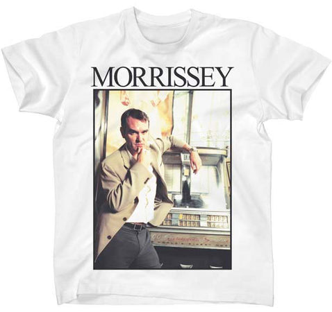 Morrissey Jukebox White Lightweight t-shirt