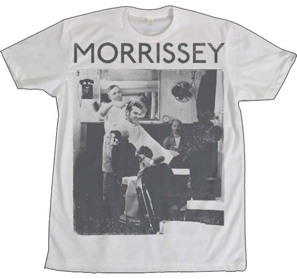 Morrissey - Barber - White Lightweight t-shirt