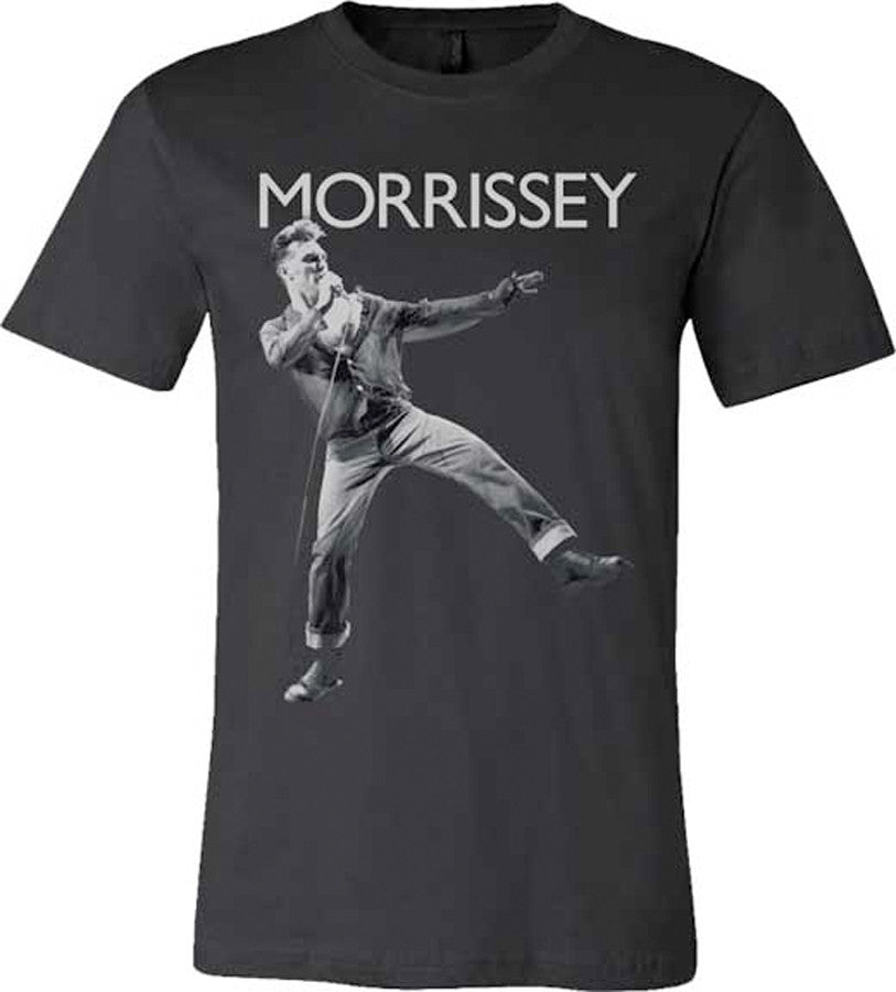Morrissey-Kick-Black Lightweight t-shirt