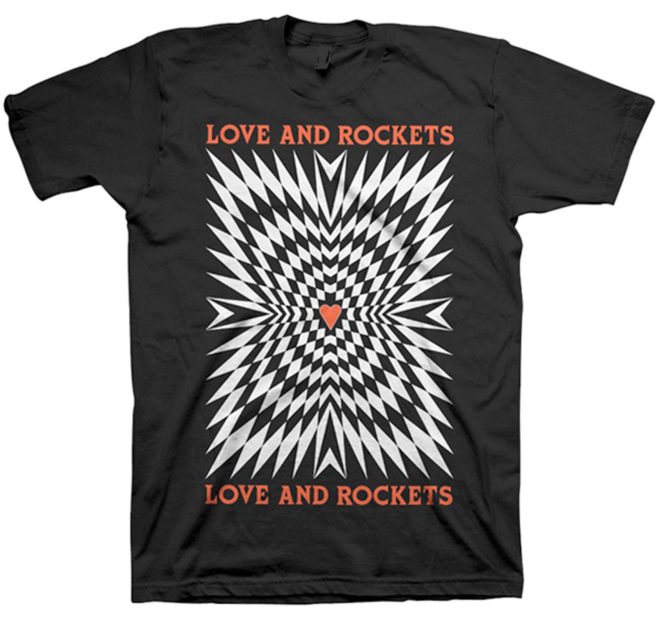 Love And Rockets - Self Titled Album Cover - Black t-shirt