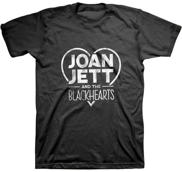 Joan Jett - Black Hearts - Black T-shirt