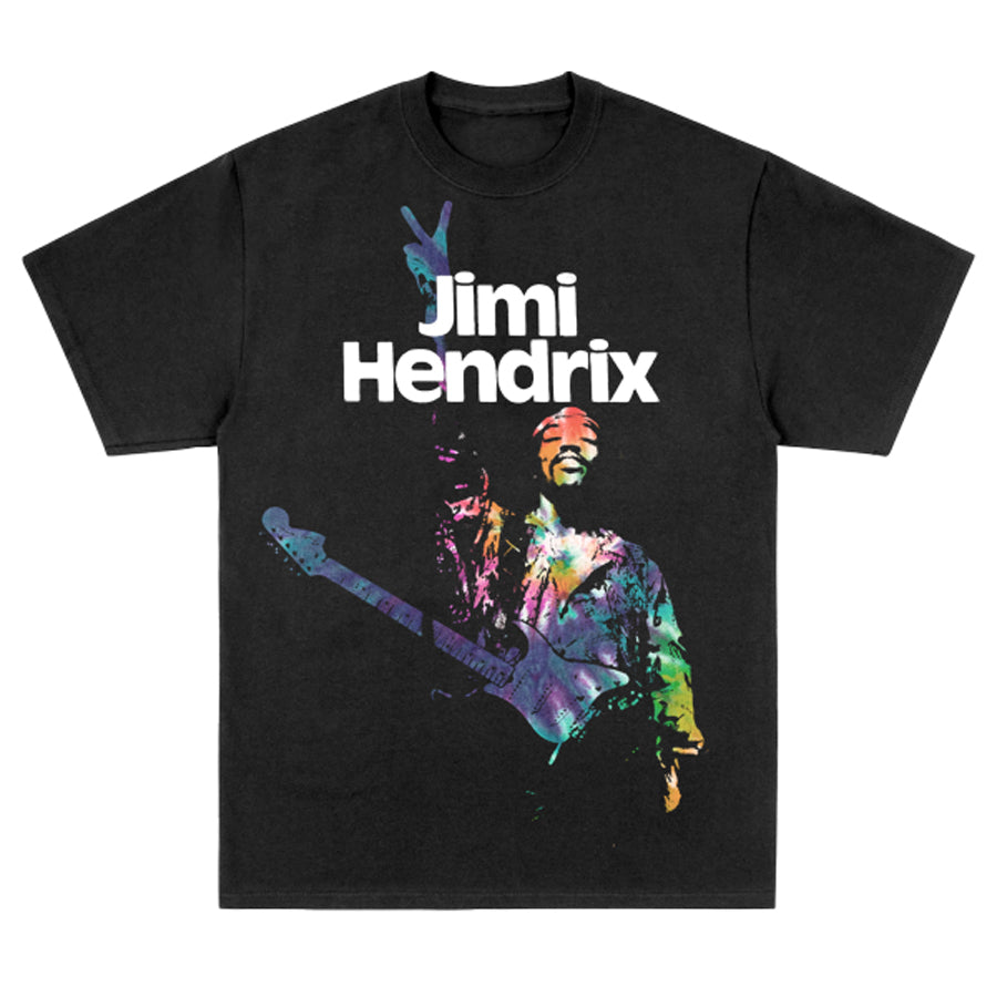 Jimi Hendrix - Peace - Black t-shirt