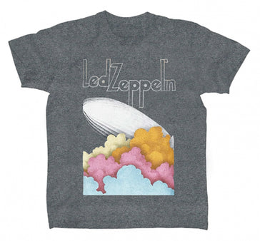 Led Zeppelin -  Blimp - Heather Grey T-shirt