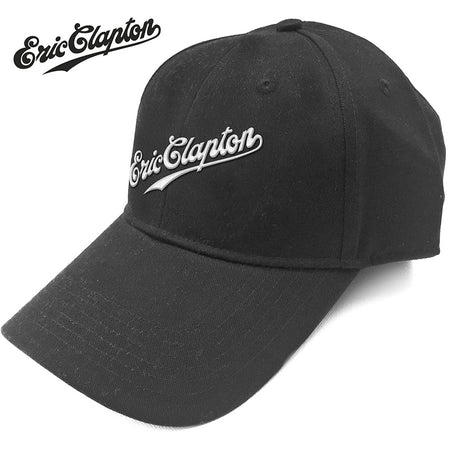 Eric Clapton - Script Logo - Black OSFA Baseball Cap