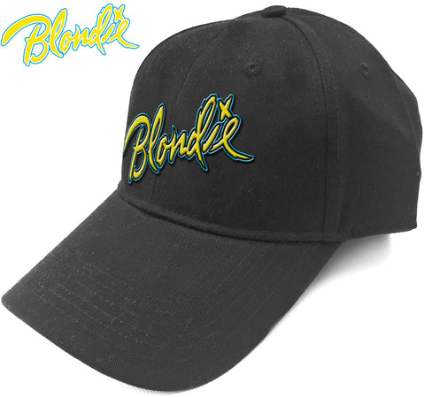 Blondie - Eat To The Beat Logo - Black Baseball Cap