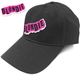Blondie - Punk Logo - Black Baseball Cap