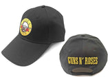 Guns N Roses - Circle Logo - Black OSFA Baseball Cap