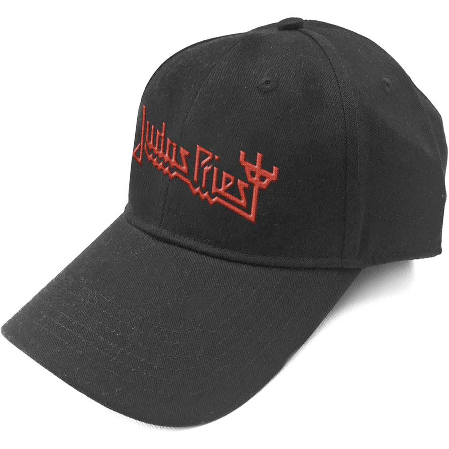 Judas Priest - Fork Logo - Black OSFA Baseball Cap